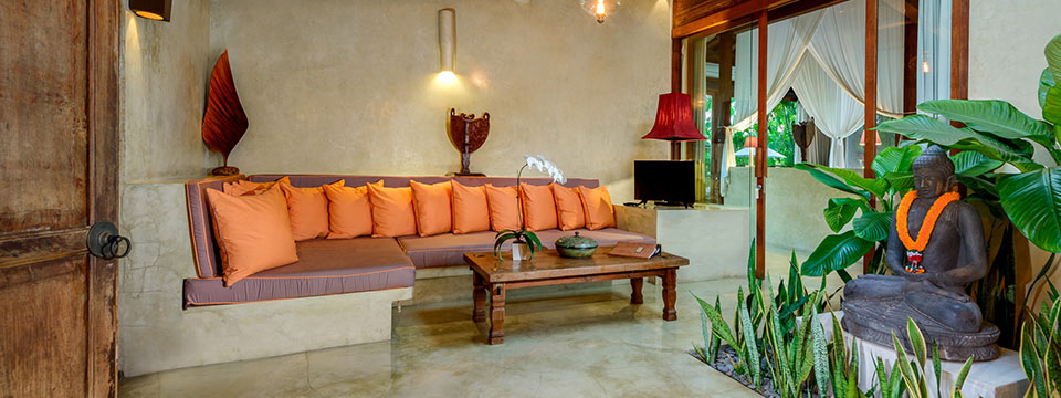 Villa Cantik living area