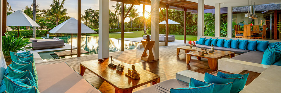 Villa Kalima living areas